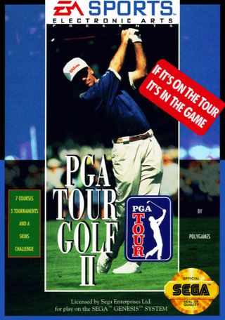 PGA Tour Golf II box art