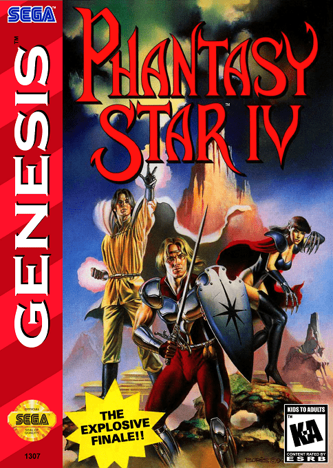 Phantasy Star IV: The End of the Millennium box art