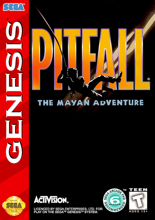 Pitfall: The Mayan Adventure box art