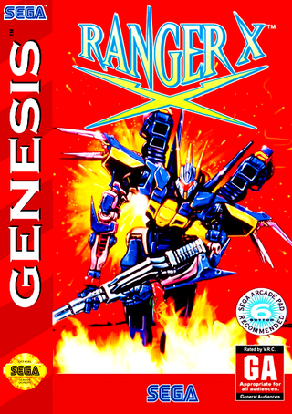 Ranger X box art
