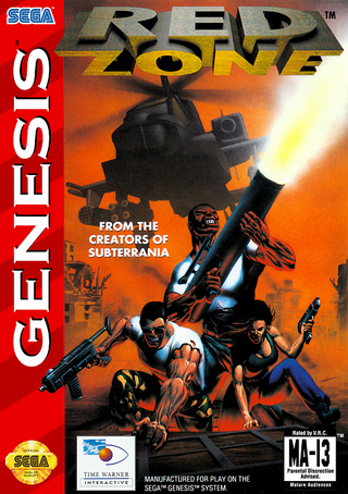Red Zone box art