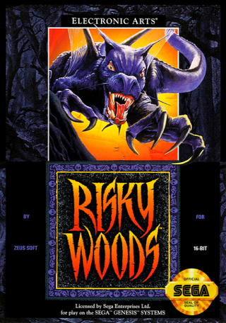 Risky Woods box art