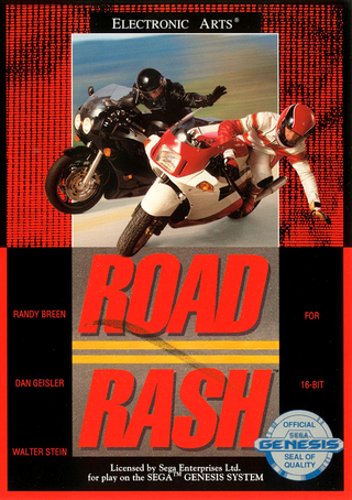 Road Rash box art