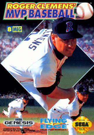 Roger Clemens' MVP Baseball box art