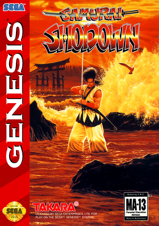 Samurai Shodown box art