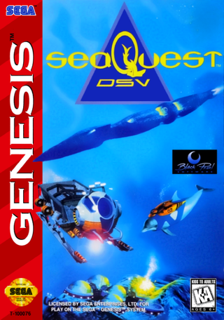 Seaquest DSV box art