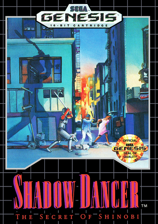 Shadow Dancer: The Secret of Shinobi box art
