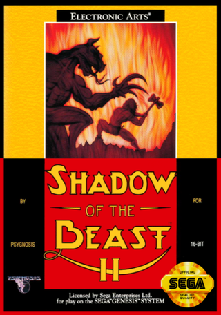 Shadow of the Beast II box art