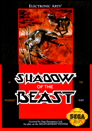 Shadow of the Beast box art