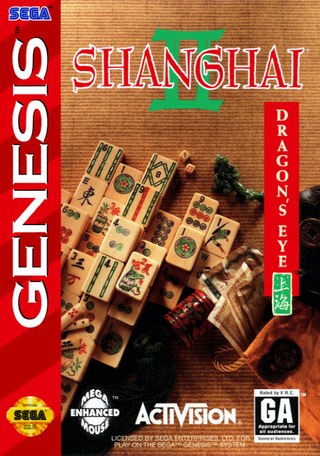 Shanghai II: Dragon's Eye box art