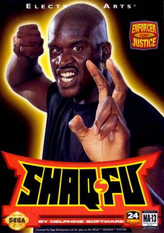 Shaq-Fu box art