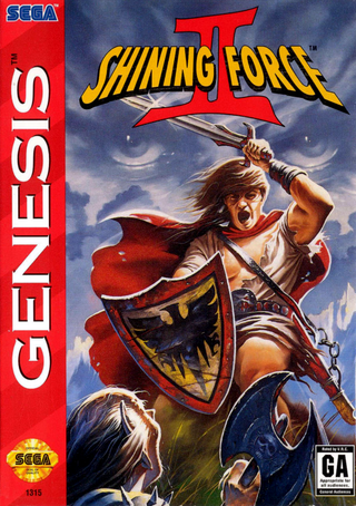 Shining Force II box art
