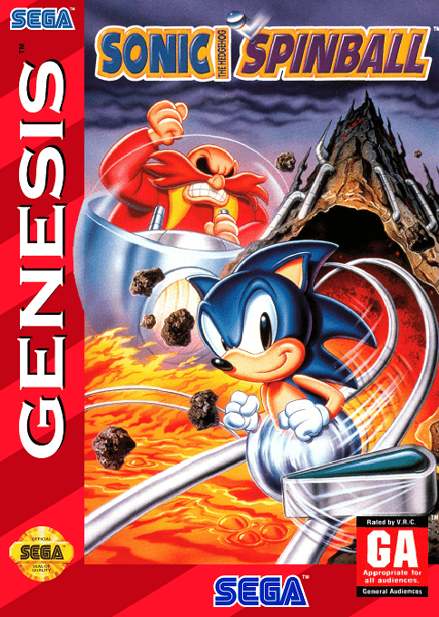 Sonic the Hedgehog: Spinball box art