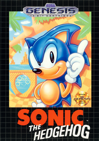 Sonic the Hedgehog box art
