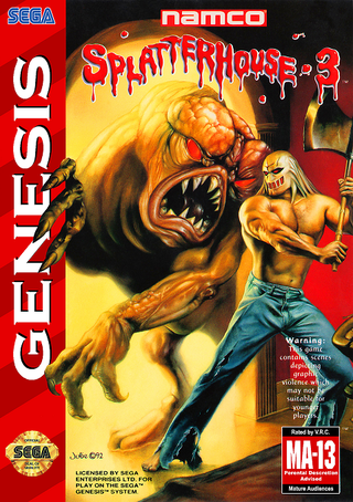 Splatterhouse 3 box art