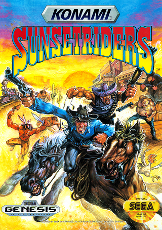 Sunset Riders box art