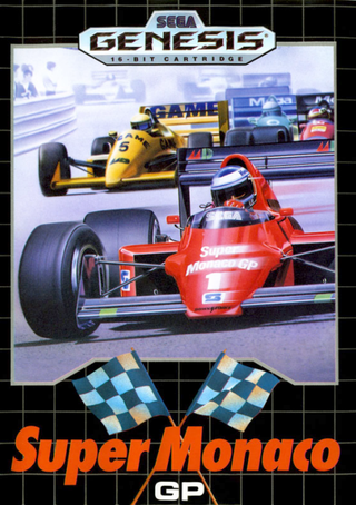 Super Monaco GP box art