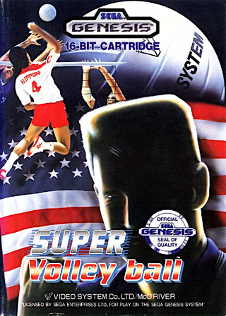 Super Volley Ball box art