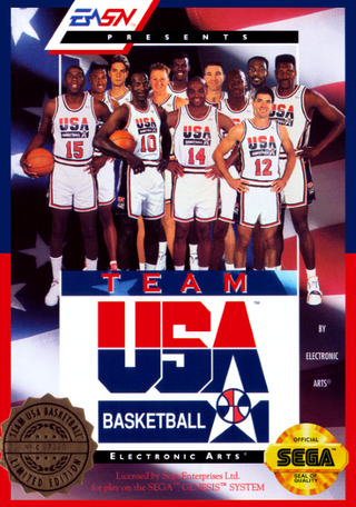Team USA Basketball box art