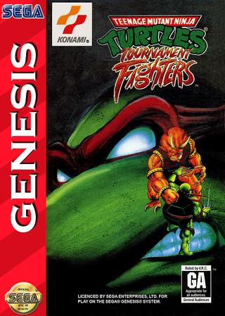 Teenage Mutant Ninja Turtles: Tournament Fighters box art
