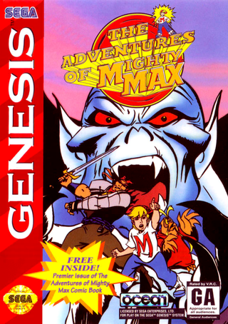 The Adventures of Mighty Max box art
