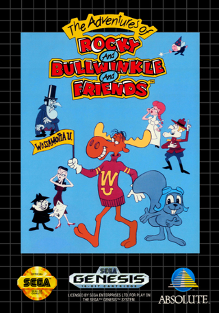 The Adventures of Rocky and Bullwinkle and Friends box art