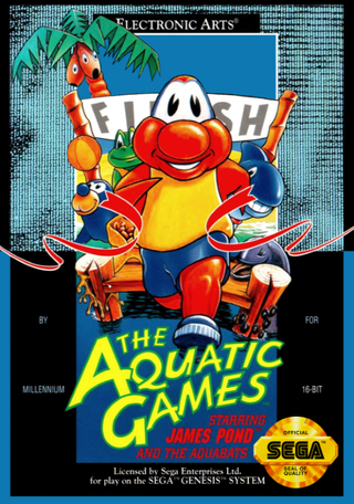 The Aquatic Games: Starring James Pond and the Aquabats box art