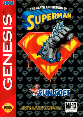 The Death and Return of Superman box art