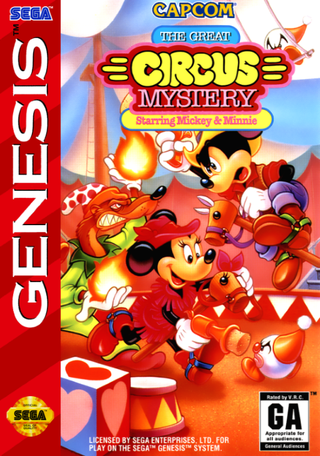 The Great Circus Mystery Starring Mickey & Minnie box art