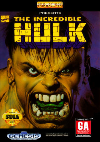 The Incredible Hulk box art