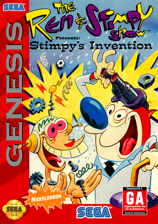 The Ren & Stimpy Show Presents: Stimpy's Invention box art