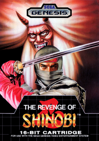 The Revenge of Shinobi box art
