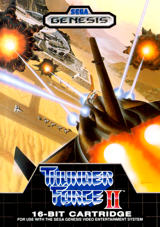 Thunder Force II box art