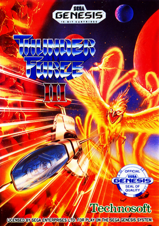 Thunder Force III box art