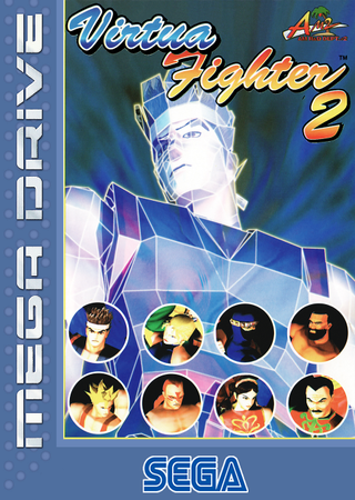 Virtua Fighter 2 box art
