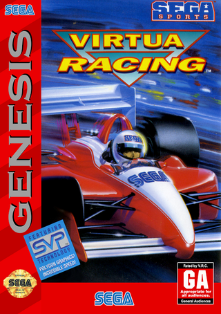 Virtua Racing box art