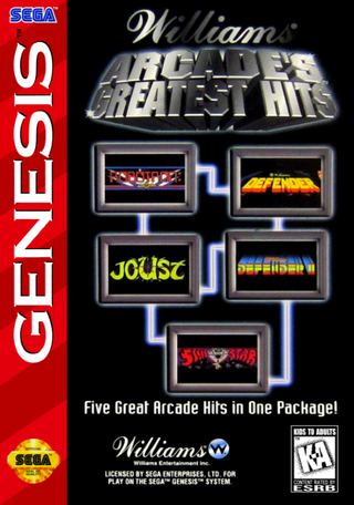 Williams Arcade's Greatest Hits box art