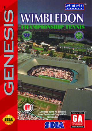 Wimbledon Championship Tennis box art