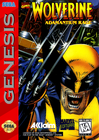 Wolverine: Adamantium Rage box art