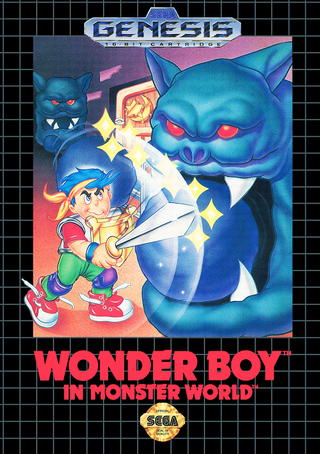 Wonder Boy in Monster World box art
