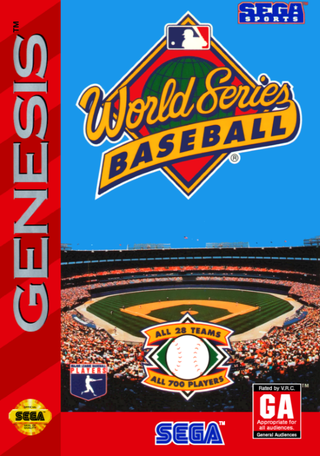 World Series Baseball box art