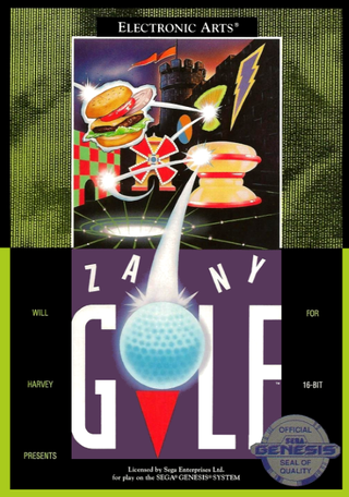 Zany Golf box art