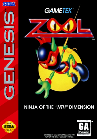 Zool: Ninja of the Nth Dimension box art