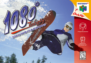 1080° Snowboarding box art