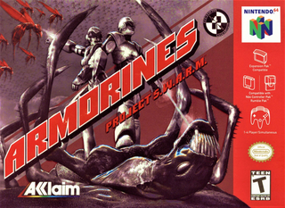 Armorines: Project S.W.A.R.M. box art