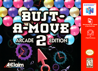 Bust-A-Move 2: Arcade Edition box art
