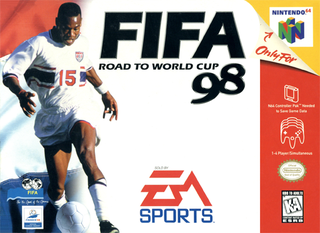 FIFA: Road to World Cup 98 box art