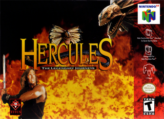 Hercules: The Legendary Journeys box art