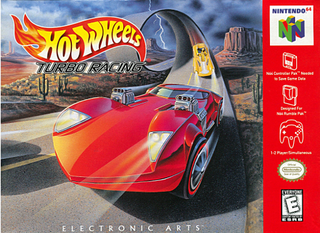 Hot Wheels Turbo Racing box art