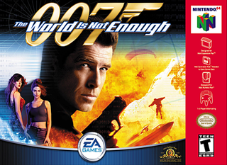 James Bond 007: The World Is Not Enough box art